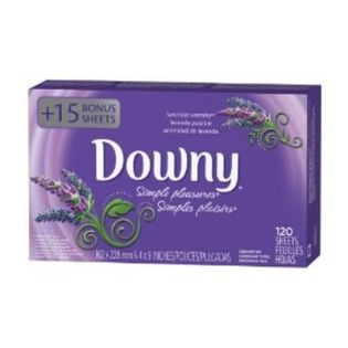 Downy Simple Pleasures Fabric Softener, Orchid Allure, 105 sheets