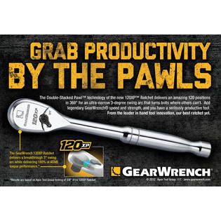 GearWrench  51 Pc. 1/4 Drive SAE/Metric 6 Pt. Standard & Deep Socket