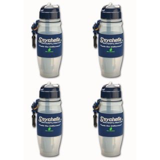 Seychelle Family 4 pack Emergency Water Filter Bottle