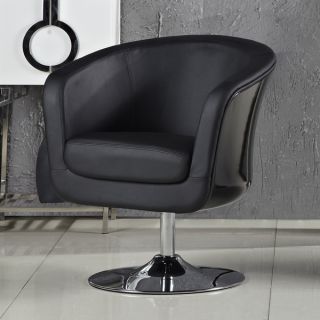 Somette Aero Black Accent Chair   17755917   Shopping