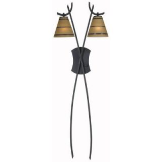 Kenroy Home Wright 2 Light Oil Rubbed Bronze Wallchiere 32083ORB