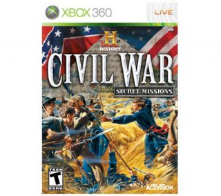 History Channel   Civil War Secret Missions  Xbox 360 —
