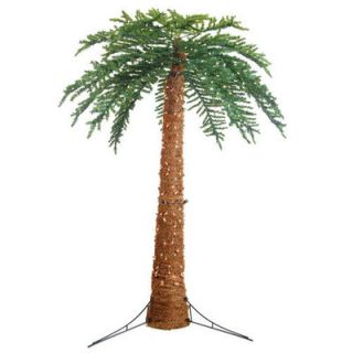 Sterling Inc 10 Green Large Artificial Pre Lit Palm Tree with 1100