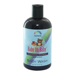Baby Oh Baby Colloidal Oat Body Wash Scented Rainbow Research 12 oz Liquid