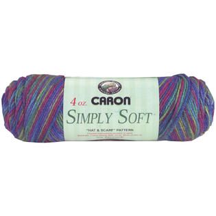 Caron Simply Soft Print Yarn Baby Brights