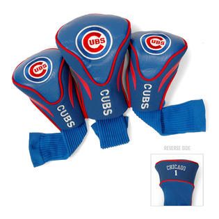 Team Golf Chicago Cubs 3 Pack Countour Headcover   Fitness & Sports