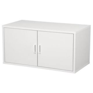 30 in. White 2 Door Large Cube 390601