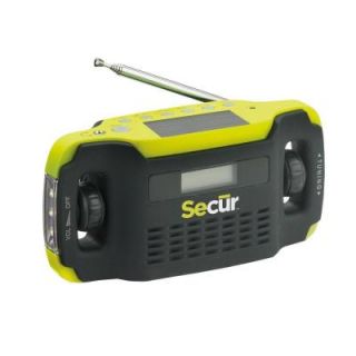 Secur Digital Solar Radio and LED Flashlight SP 2000