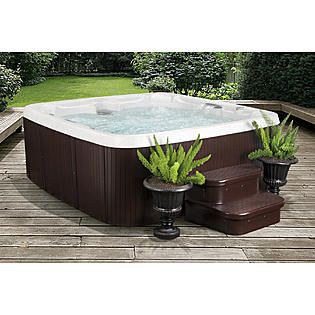 Lifesmart  Rock Solid 450DX 7 Person Plug and Play Spa w/19 Jets Plus