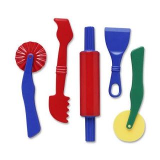 Chenille Kraft Company Clay Dough Tools Set, 5 Piece, Assorted Colors