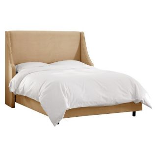 Swoop Wingback Bed   Skyline