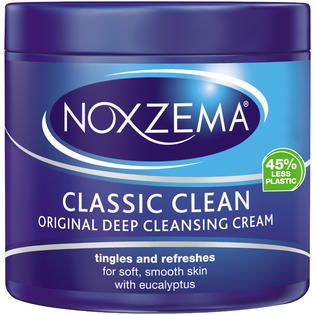 Noxzema Classic Clean Original Deep Cleansing Cream 12 OZ PLASTIC JAR