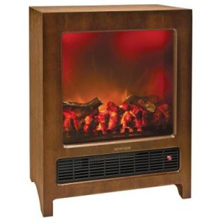 Comfort Zone 1,350 Watt Console Style Fireplace Electric Portable Heater   Cherry DISCONTINUED CZFP3