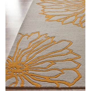 nuLOOM Gradient Yellow Floral Area Rug