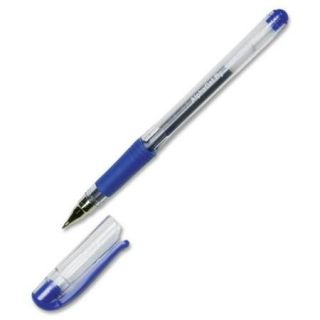 Skilcraft Alphagel Gel Pen   Blue Ink   Clear Barrel   12 / Box (NSN4845252)