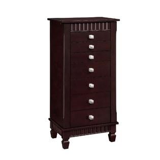 Powell Contemporary Merlot Jewelry Armoire   Home   Furniture