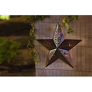 Metal Arbor with LED Lights and Bench