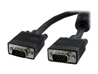 StarTech MXT101MMHQ3 3 ft. Coax High Resolution VGA Monitor Cable   HD15 M/M