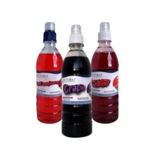 Victorio Kitchen Products VKP1108 3 Pack Shaved Ice And Snow Cone Syrups   Fruity Fun