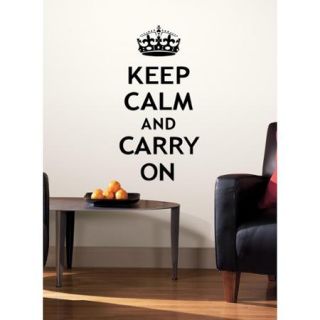 RoomMates Keep Calm Peel & Stick Wall Decals
