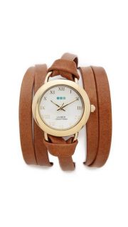 La Mer Collections Round Wrap Watch