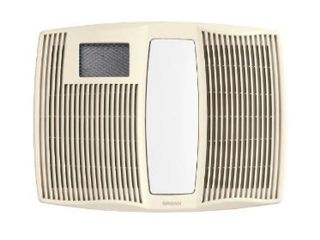 Broan Model QTX110HL Ultra Silent Bathroom Fan with Lights & Heater