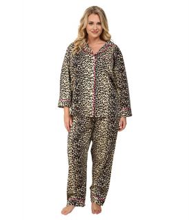 BedHead Plus Size Notch Collar Pajama