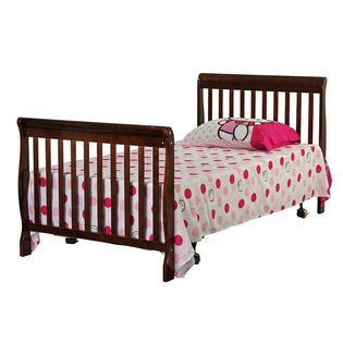 Dream On Me, Aden Convertible 3 in 1 Mini Crib in Espresso