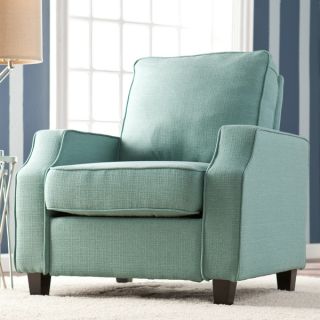 Furniture of America Charmayne Padded Linen Arm Chair