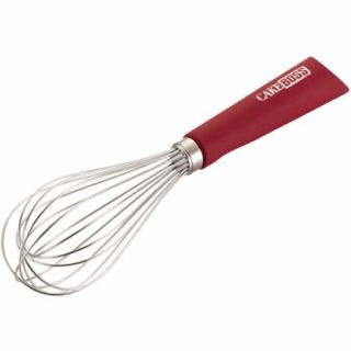 Cake Boss Stainless Steel Tools and Gadgets 10 Inch Balloon Whisk, Red