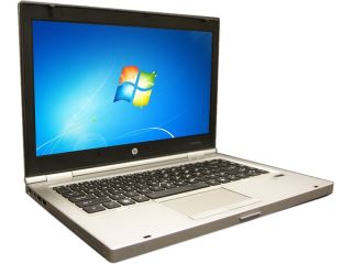 Refurbished HP B Grade Laptop 8460p Intel Core i5 2.50 GHz 4 GB Memory 128 GB SSD 14.0" Windows 7 Professional 64 Bit