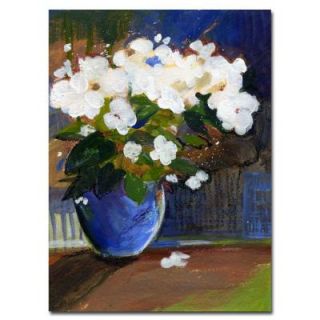 Trademark Fine Art 24 in. x 32 in. The Blossoming Canvas Art SG010 C2432GG