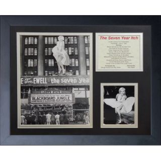 Legends Never Die Marilyn Monroe   Itch Marquee Framed Photo Collage
