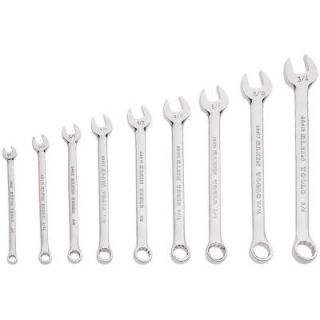 Klein Tools 9 Piece Combination Wrench Set 68402