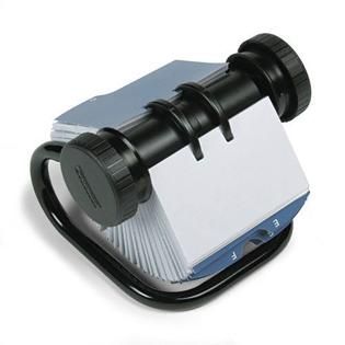Rolodex Open Rotary Business Card File   Office Supplies   Desk
