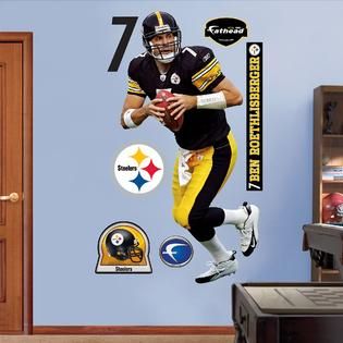 Fathead Ben Roethlisberger Fathead   Fitness & Sports   Family