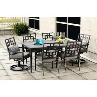 Ty Pennington Style  Jefferson 7 Piece Cushion Dining Set