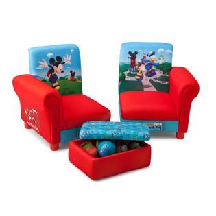 Delta Childrens  Disney   Mickey Mouse 3 PC upholstered