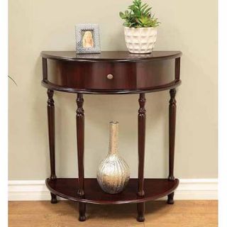 Home Craft End Table/Side Table, Espresso Finish