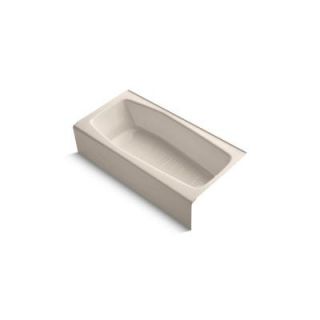 KOHLER Villager 5 ft. Right Drain Soaking Tub in Innocent Blush DISCONTINUED K 716 55