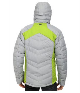 Adidas Outdoor Terrex Climaheat Ice Jacket Mid Grey Heather Semi Solar Green