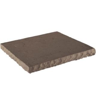 Veneerstone 19 in. x 20 in. Hearth Stone/Flat Wall Coping Chocolate Manufactured Stone Accessory 97634