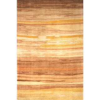 New Wave Sand Area Rug by Momeni