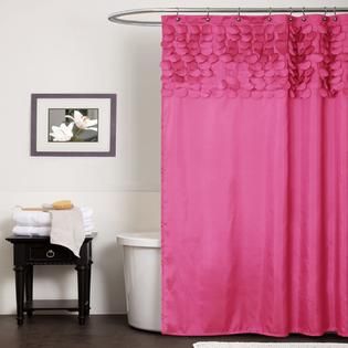 Lush Decor Lillian Pink Shower Curtain   Home   Bed & Bath   Bath
