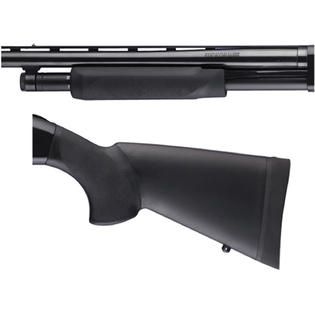 Hogue Mossberg 500 Overrubber Shotgun Stock Kit with Forend, 12 Inch L