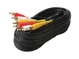 STEREN  206 284  25 ft.  Stereo 3 RCA Audio/Video Cable