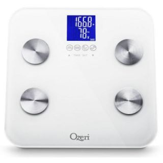 Ozeri Touch Digital 440 lb. Total Body Bath Scale ZB13 W2
