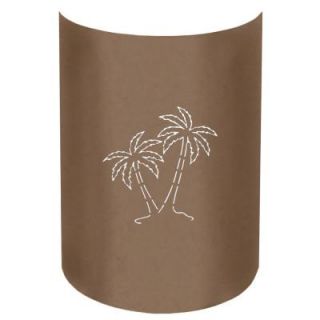Filament Design Aspen 1 Light Outdoor Rust Palm Tree Wall Sconce PT RT 008