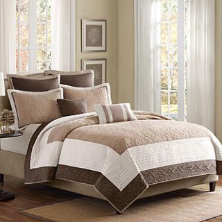 Madison Classics Longmont 7 Piece Quilted Coverlet Set   Home   Bed