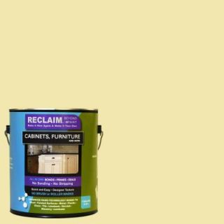 RECLAIM Beyond Paint 1 gal. Buttercream All in One Multi Surface Cabinet, Furniture and More Refinishing Paint RC13